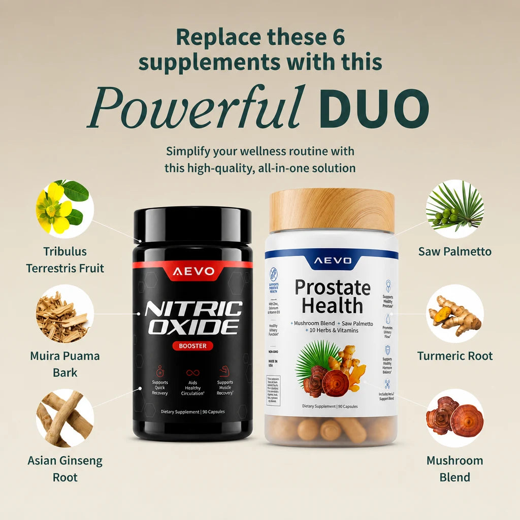 Prostate Health + Nitric Oxide Combo